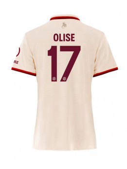 Billige Bayern Munich Michael Olise #17 Tredjedrakt Dame 2024-25 Kortermet